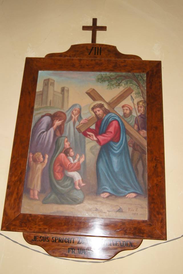 A VIII. stáció Jézus szól a síró asszonyokhoz 2018. június 30.